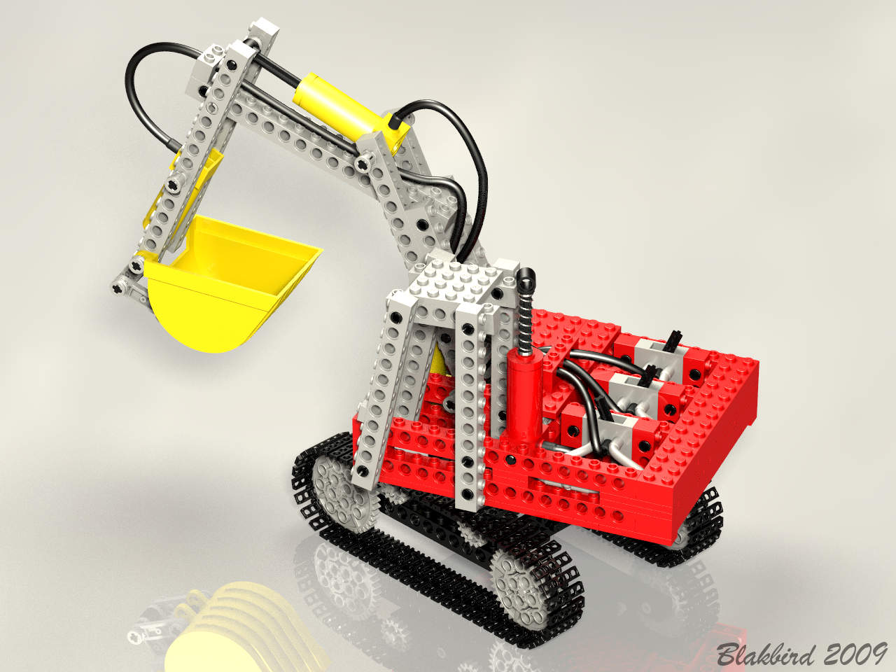 Lego pneumatic excavator hotsell