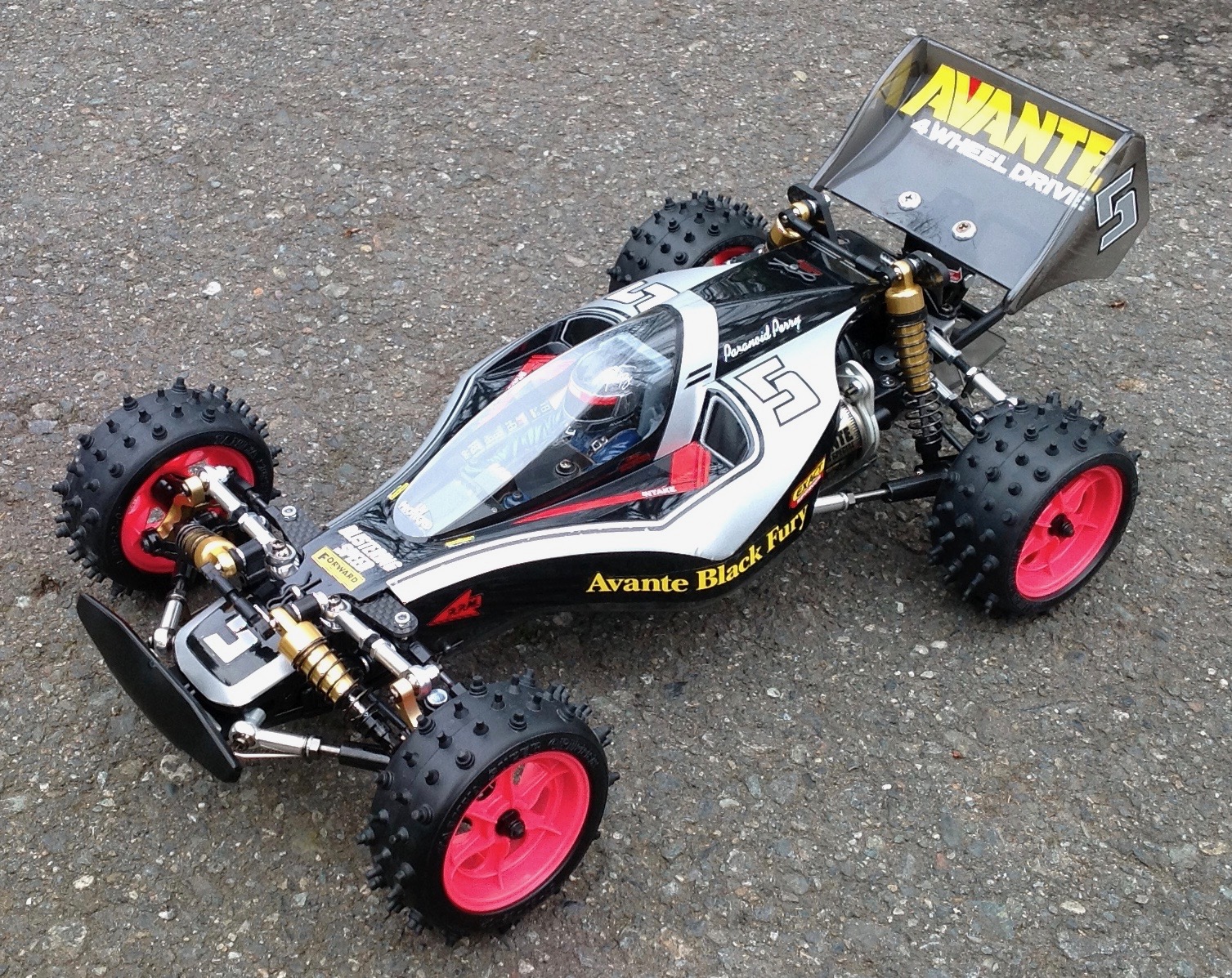 tamiya avante 2011 black special