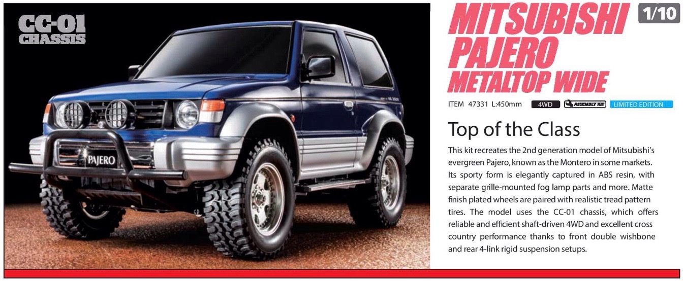 rc pajero 4x4