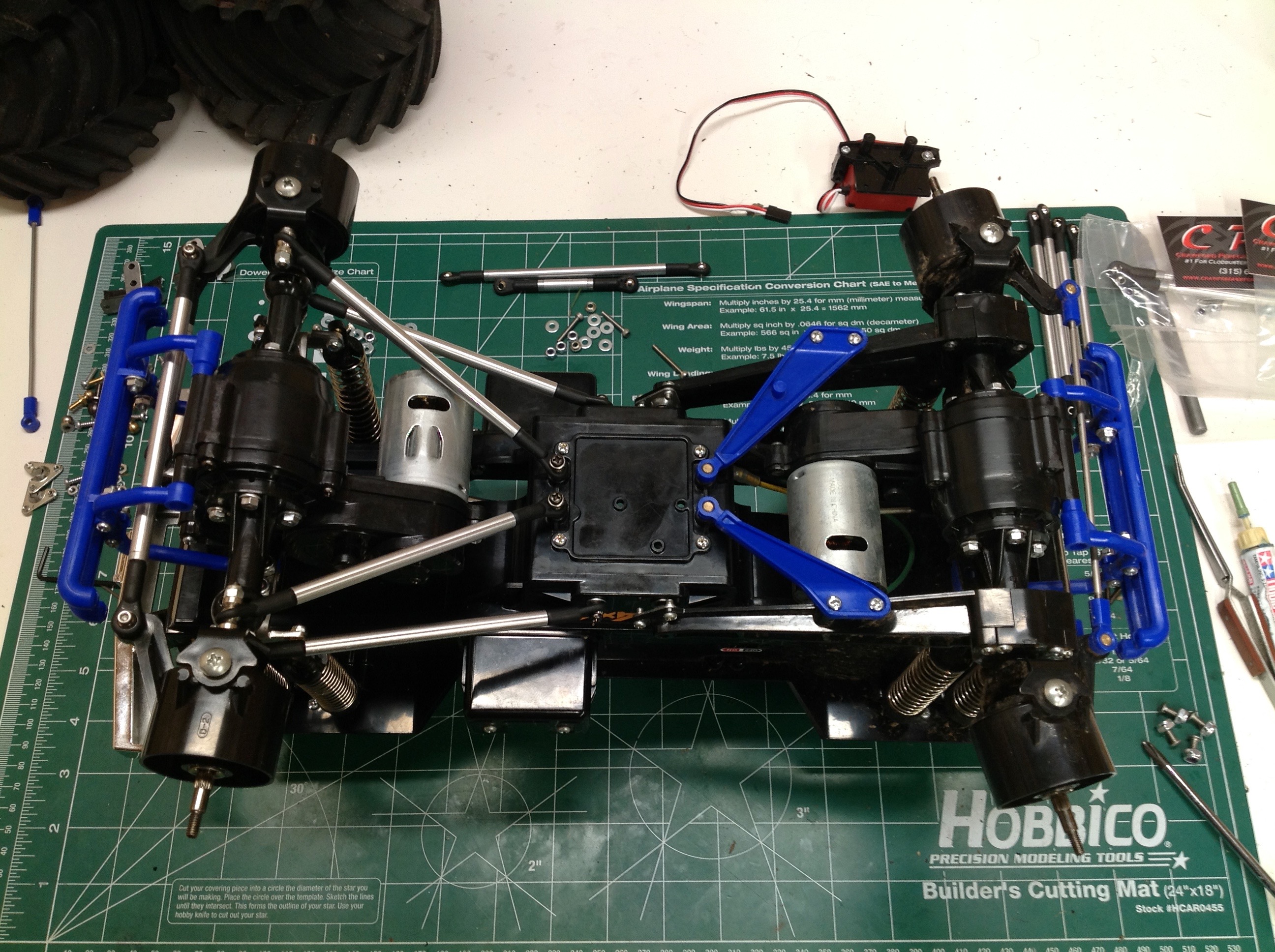 clodbuster upgrades chassis