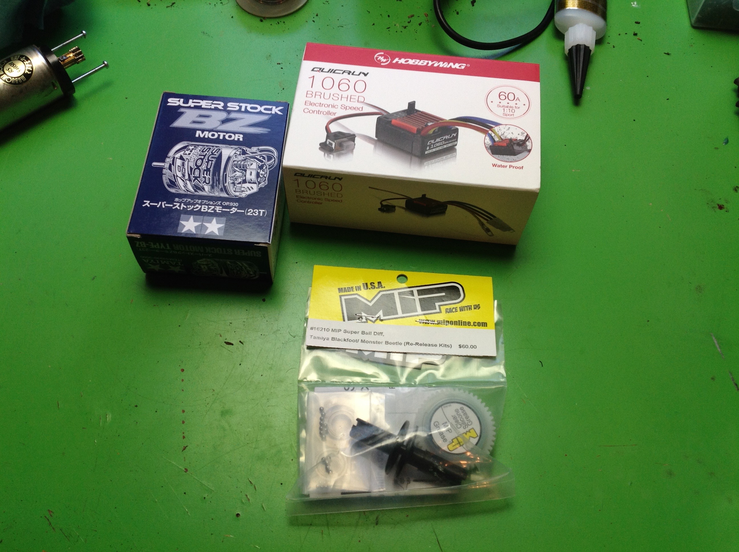 tamiya monster beetle upgrades