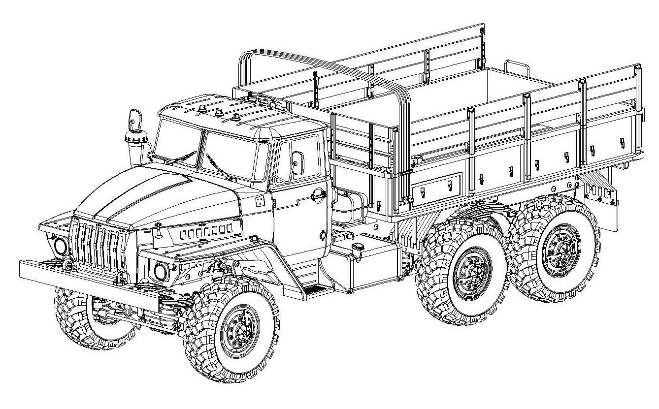 ural 4320 rc